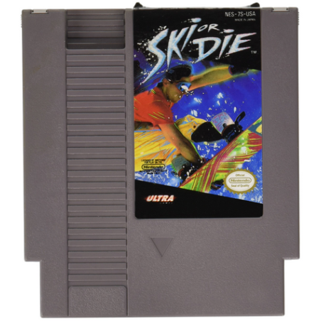 Jeux NES : Ski or Die (Loose) - Occasion