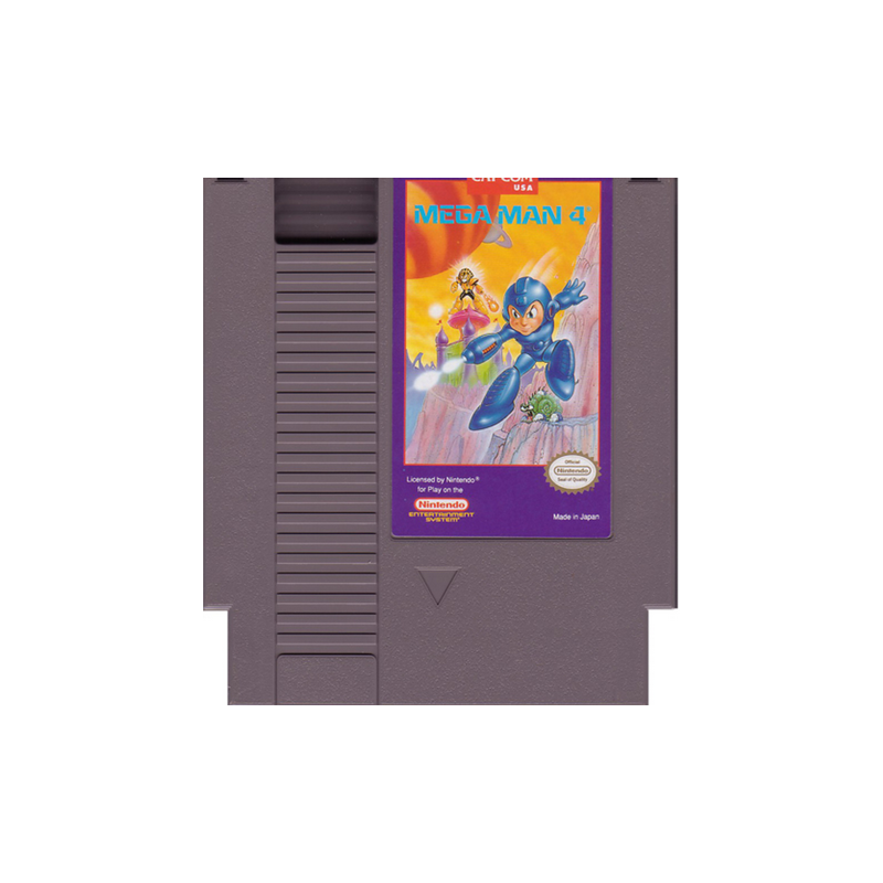 Jeux NES : Mega Man 4 Version USA (Loose) - Occasion
