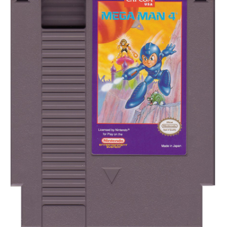 Jeux NES : Mega Man 4 Version USA (Loose) - Occasion