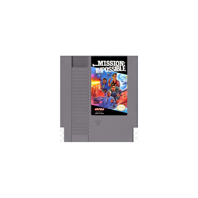 Jeux NES : Mission Impossible (Loose) - Occasion