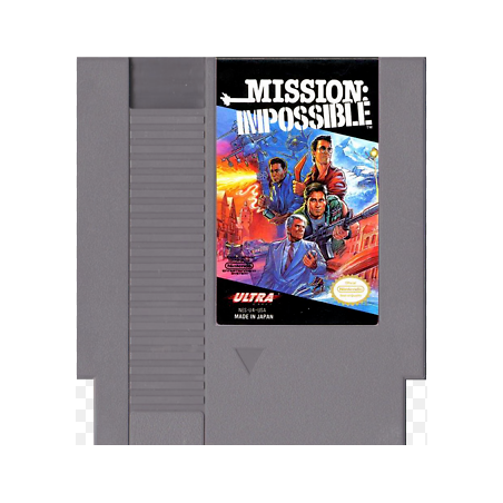 Jeux NES : Mission Impossible (Loose) - Occasion