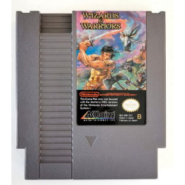 Jeux NES : Wizards & Warriors (Loose) - NES | Ordiland