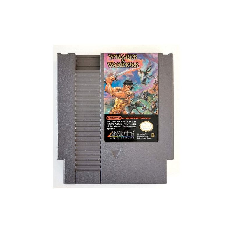 Jeux NES : Wizards & Warriors (Loose) - NES