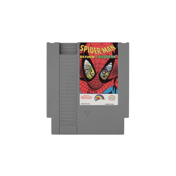 Jeux NES : Spider-Man Return of the Sinister Six | Ordiland