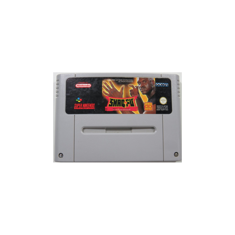 Jeux Super-Nintendo : Shaq-Fu (PAL - Loose) - Occasion