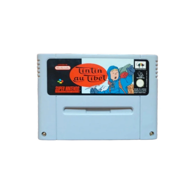 Jeux Super-Nintendo : Tintin au Tibet (Loose) - Occasion