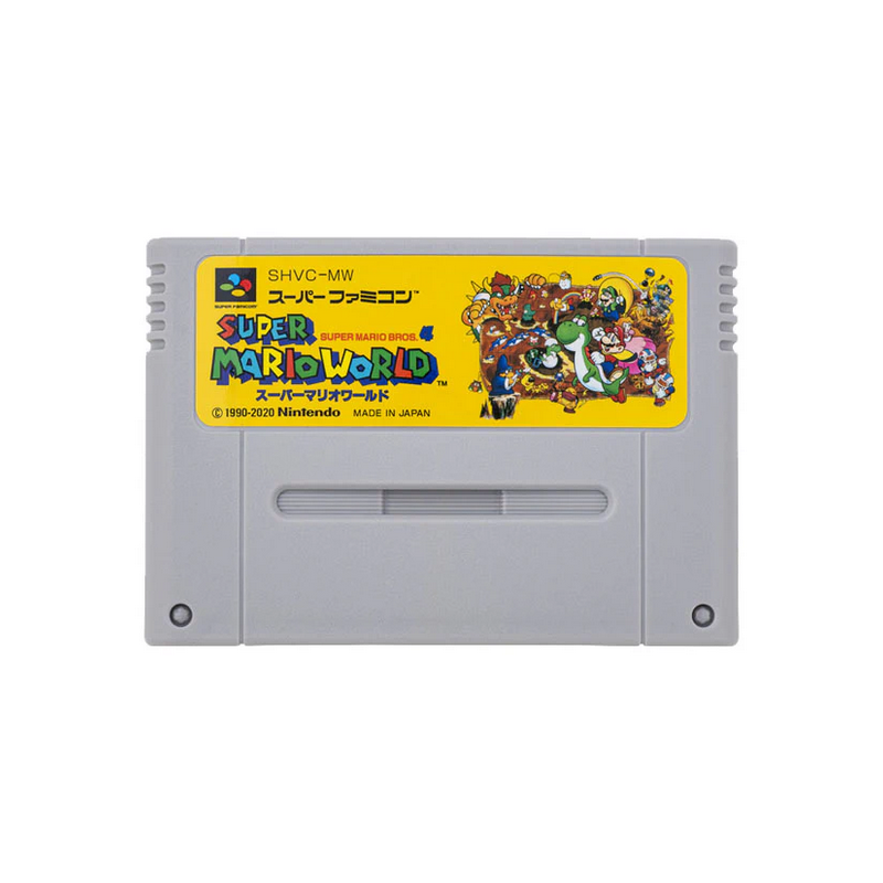 Jeux Super-Nintendo : Super Mario World / Super Mario bros 4 ver. Jap (Loose) - Occasion