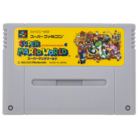 Jeux Super-Nintendo : Super Mario World / Super Mario bros 4 ver. Jap (Loose) - Occasion