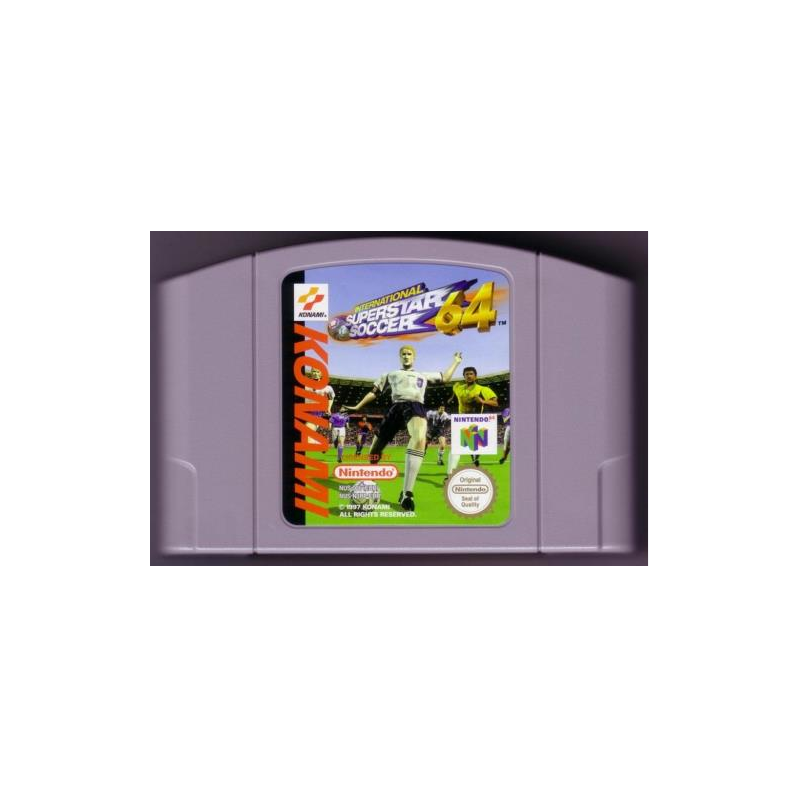 Jeux Nintendo 64 : ISS 64 (Loose) - Occasion