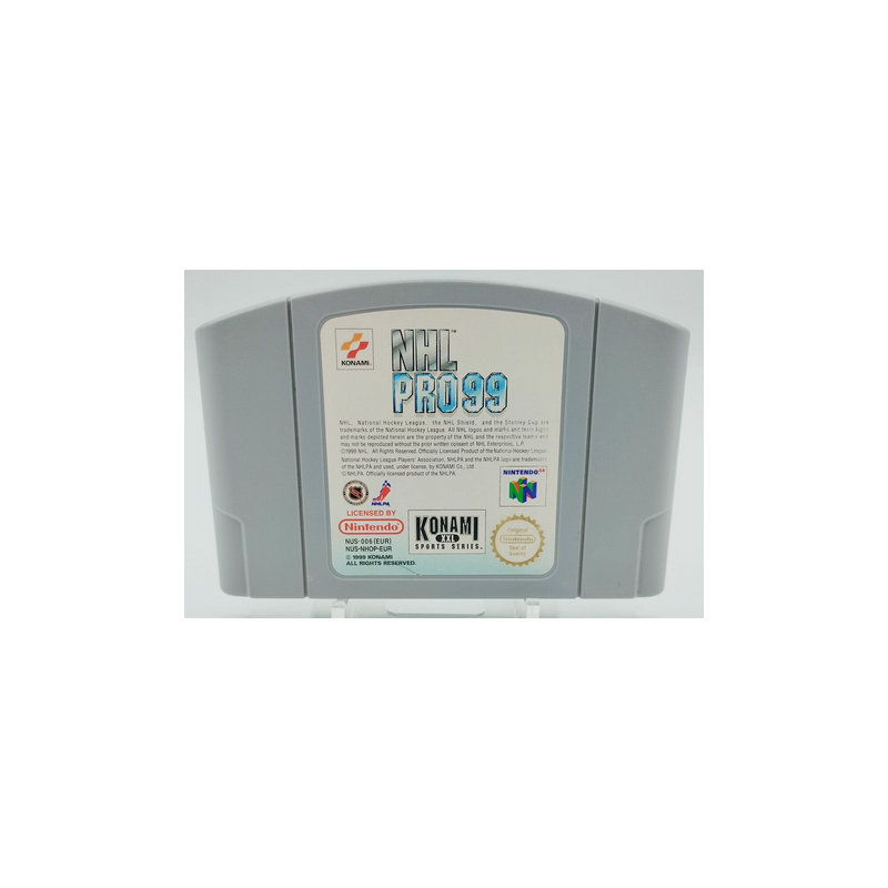 Jeux Nintendo 64 : NHL Pro 99 (Loose) - Occasion