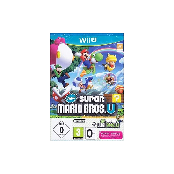 Jeux Wii U : New Super Mario Bros. U + New Super | Ordiland