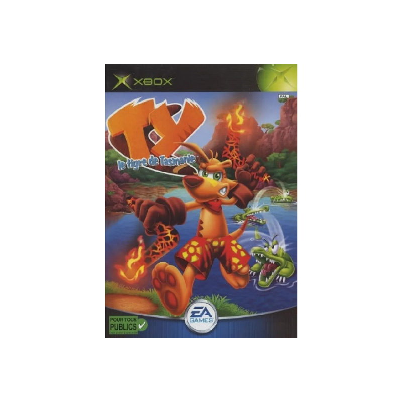 Jeux Xbox : Le Tigre de Tasmanie TY - Occasion