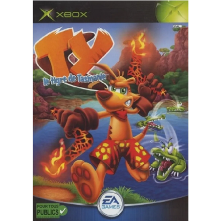 Jeux Xbox : Le Tigre de Tasmanie TY - Occasion