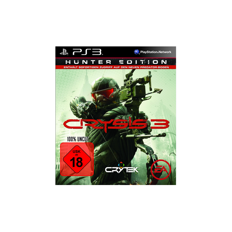 Jeux PS3 : Crysis 3 Hunter Edition - Occasion