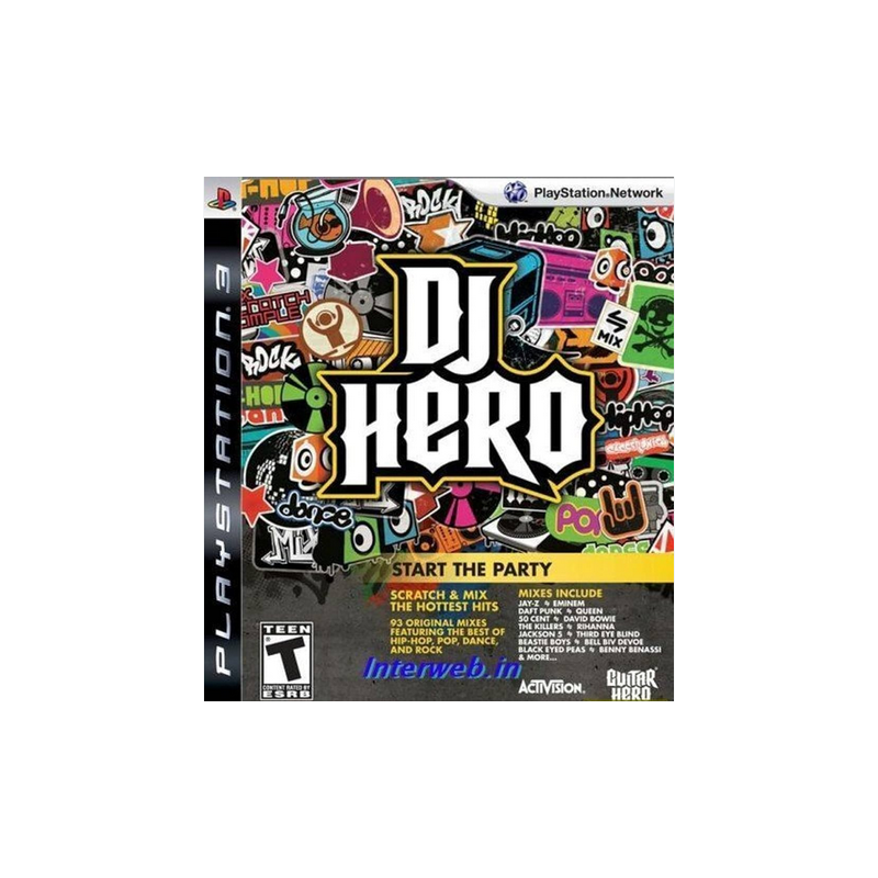 Jeux PS3 : DJ Hero - Occasion
