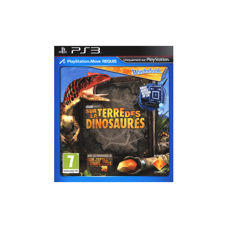 Jeux PS3 : Wonderbook - Sur la Terre des Dinosaures - Occasion