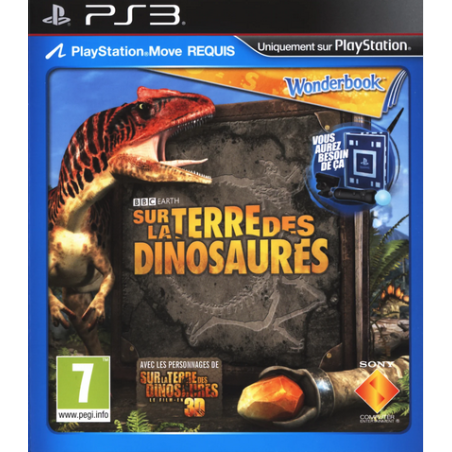 Jeux PS3 : Wonderbook - Sur la Terre des Dinosaures - Occasion