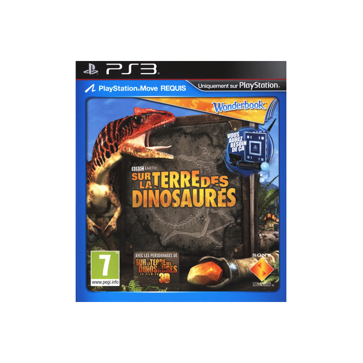 Jeux PS3 : Wonderbook Sur la Terre des Dinosaures | Ordiland
