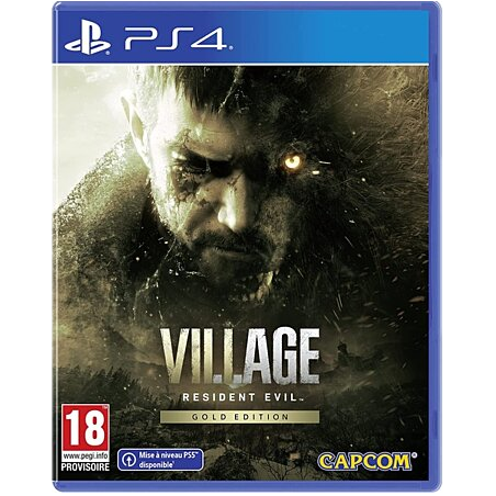 Jeux PS4 : Resident Evil Village Gold Edition - Occasion