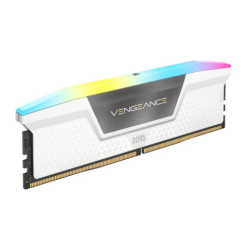 Corsair Vengeance RGB DDR5 32 Go (2 x 16 Go) 6000 MHz CL40 1.35V - Blanc