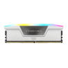 Corsair Vengeance RGB DDR5 32 Go (2 x 16 Go) 6000 MHz CL40 1.35V - Blanc