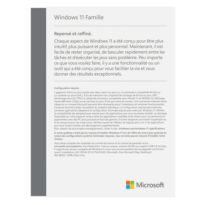 Microsoft Windows 11 Famille | Ordiland