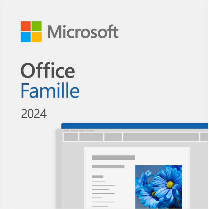 Microsoft Office Famille et Etudiant 2024 (Word | Ordiland