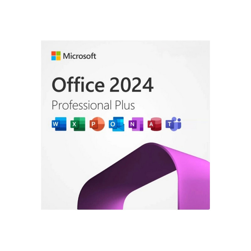 Microsoft Office 2024 Professionnel Plus (Word - Excel - PowerPoint - Outlook - OneNote - Access - Teams)