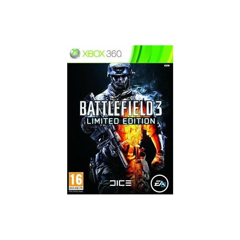 Jeux Xbox 360 : Battlefield 3 Limited Edition - Occasion