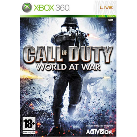 Jeux Xbox 360 : Call of Duty World at War - Occasion