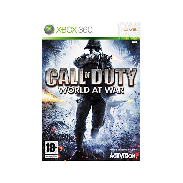Call of Duty : World at War Xbox 360 d'occasion | Ordiland Mulhouse