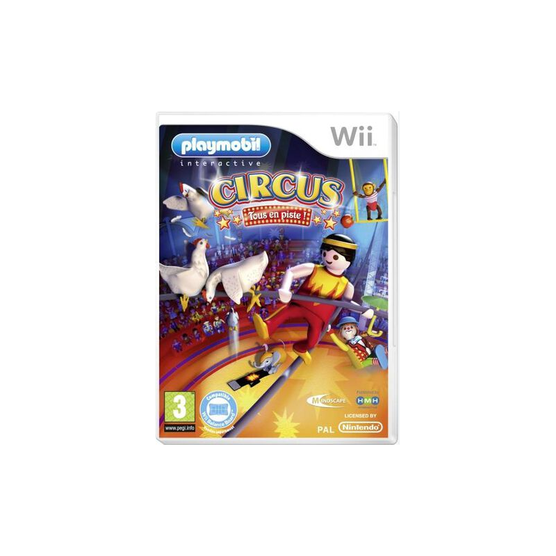 Jeux Wii : Playmobil Circus Tous en Piste - Occasion