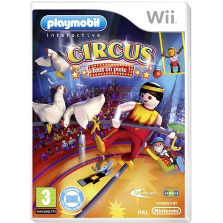 Jeux Wii : Playmobil Circus Tous en Piste - Occasion