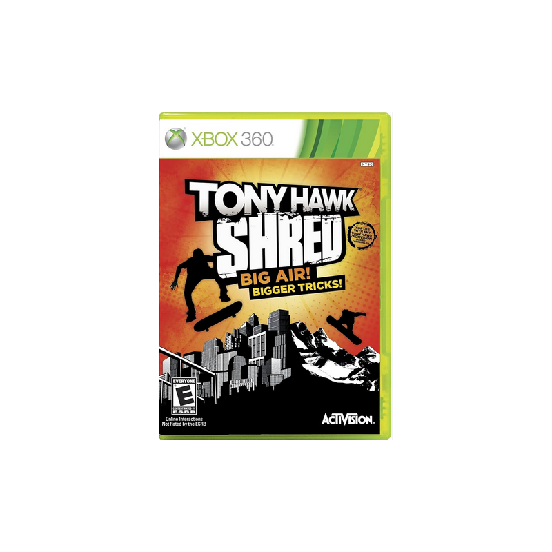 Jeux Xbox 360 : Tony Hawk Shred - Occasion