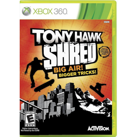 Jeux Xbox 360 : Tony Hawk Shred - Occasion