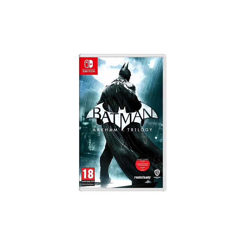Jeux Switch : Batman Arkham Trilogy - Occasion