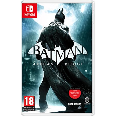 Jeux Switch : Batman Arkham Trilogy - Occasion