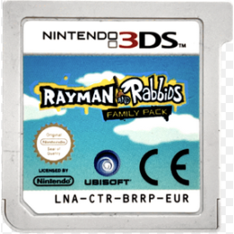 Jeux 3DS : Rayman & Rabbids Family Pack (Loose) - Occasion