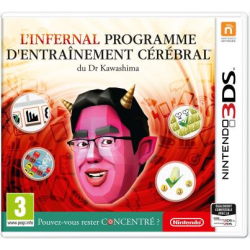 Jeux 3DS : L'Infernal Programme d'Entraînement Cérébral du Dr. Kawashima - Occasion