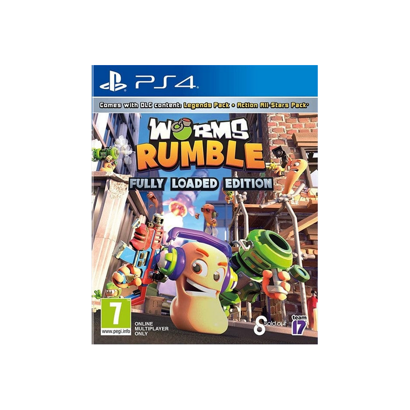 Jeux PS4 : Worms Rumble Fully Loaded Edition - Occasion