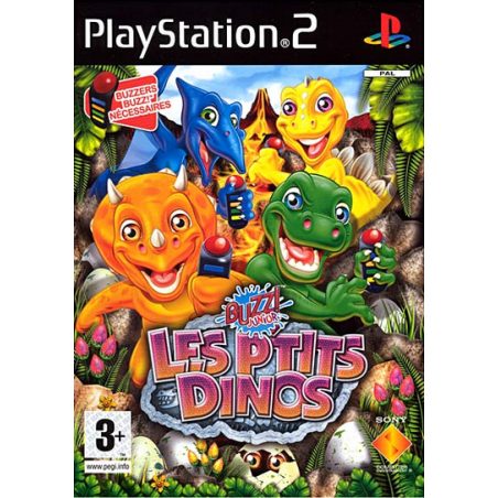 Jeux PS2 : Buzz! Junior: Les p'tits dinos - Occasion