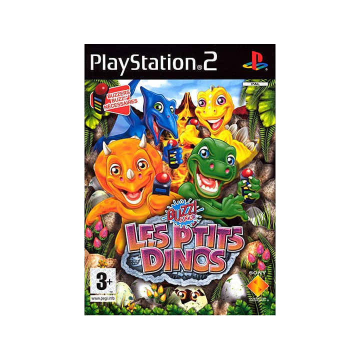 Jeux PS2 : Buzz! Junior: Les p'tits dinos - Occasion | Ordiland