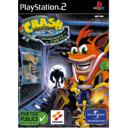 Jeux PS2 : Crash Bandicoot: La Vengeance de Cortex - Occasion
