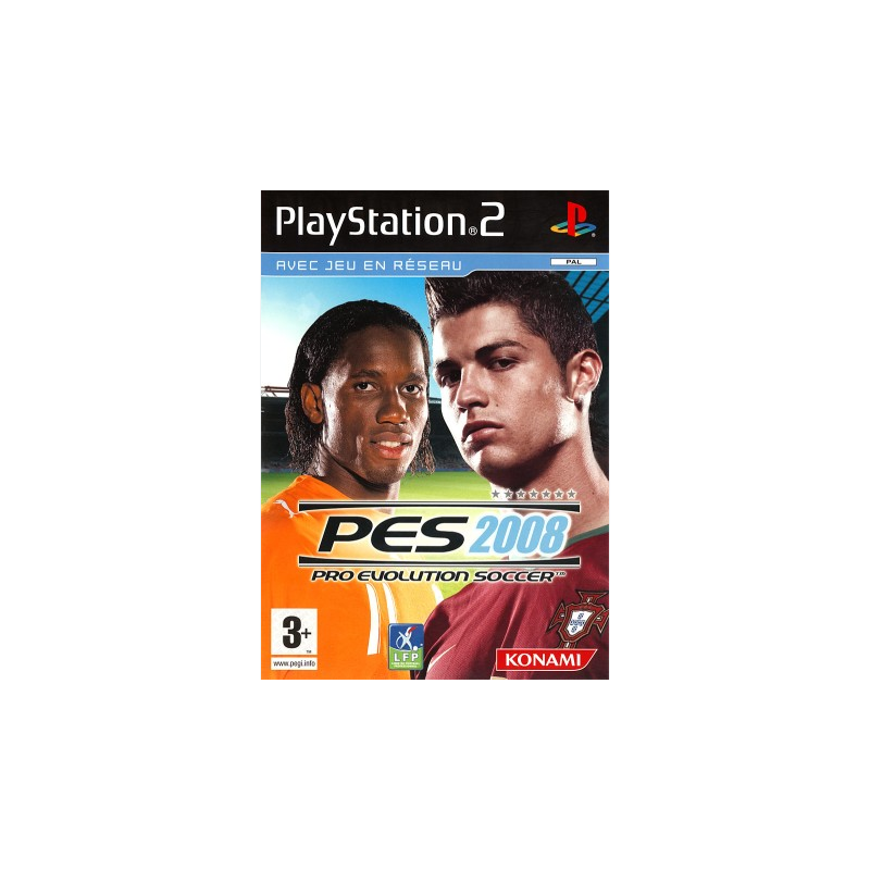 Jeux PS2 : Pro Evolution Soccer 2008 - Occasion