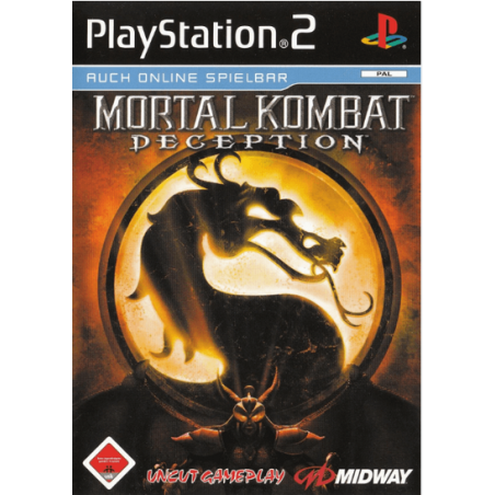 Jeux PS2 : Mortal Kombat Deception (Complet) - Occasion