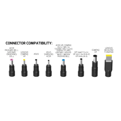 Alimentation Notebook universelle 65W Port Connect