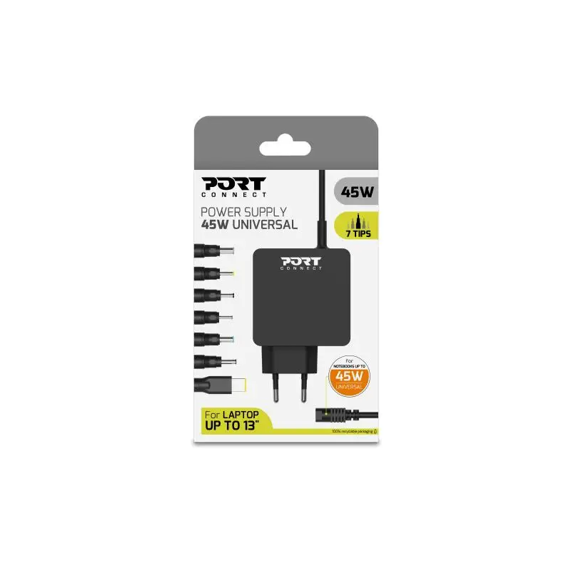 Alimentation Notebook universelle 45W Port Connect