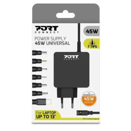 Alimentation Notebook universelle 45W Port Connect