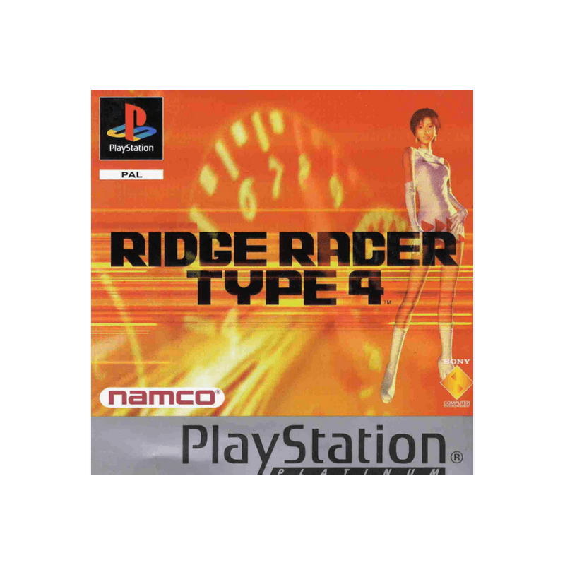 Jeux PS1 : Ridge Racer Type 4 - Occasion