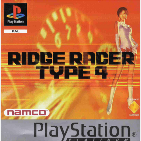 Jeux PS1 : Ridge Racer Type 4 - Occasion